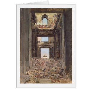 Les ruines du Tuileries, 1871