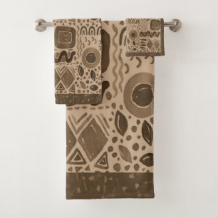 Les rythmes de la Terre - Motif d'origine africain
