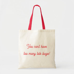 Les sacs fourre-tout ne sont jamais assez !