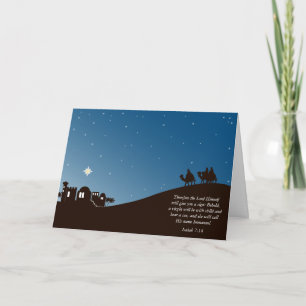 Les sages le cherchent toujours carte de Noël