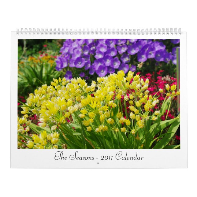 Les saisons - Calendrier 2011 (Protection)