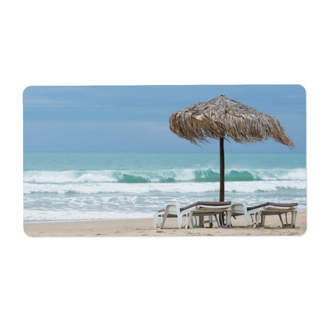 Les salons sur la plage (Devant)