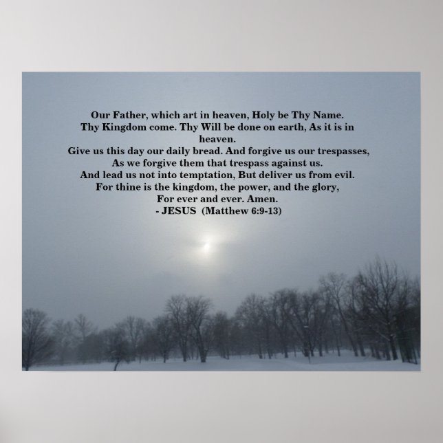 LES SEIGNEUR PRAYER POSTER (Devant)