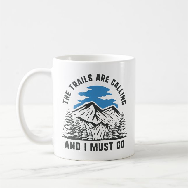 Les Sentiers Appelent Café Mug (Gauche)