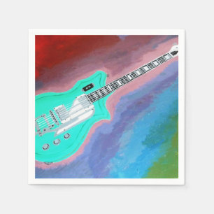 Les serviettes en papier pour guitare