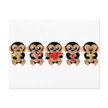 Les singes qui aiment les fruits