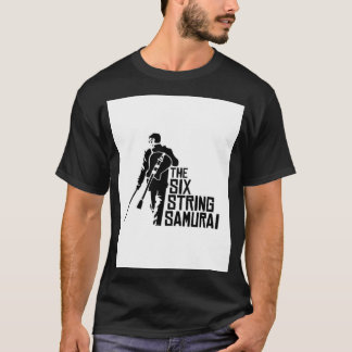 Les six cordes Samurai Graphic T-Shirt