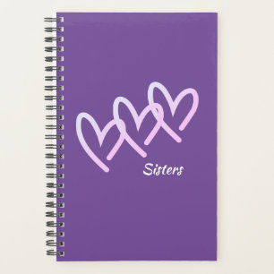 Les Soeurs Aiment Le Coeur Violet