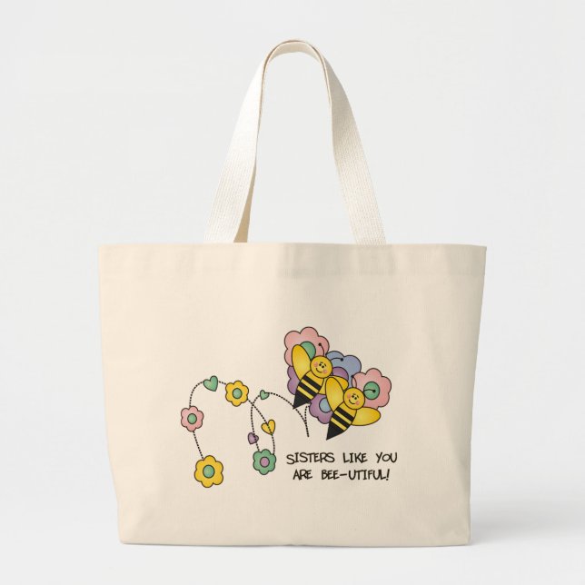 Les soeurs comme vous sont sac d'Abeille-utiful (Devant)