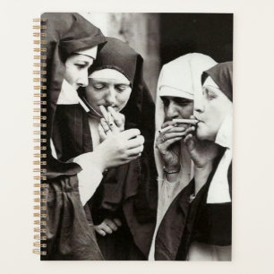 Les soeurs fument la photographie Vintage