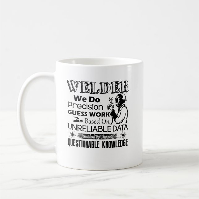 Les soudeuses font la tasse de conjecture de (Gauche)