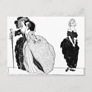 Les Stepsisters et la carte postale Cinderella Vin