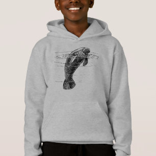 Les sweat - shirts à capuche du garçon Manatee