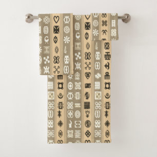 Les symboles d'Adinkra d'Africain ont barré