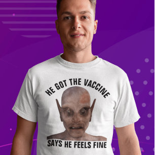 LES T-SHIRTS ANTI-VAX VACCINÉS À LA VACCINE