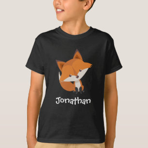 Les T-shirts de l'enfant mignon de Fox