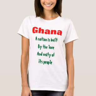 Les t-shirts de l'unité nationale du Ghana