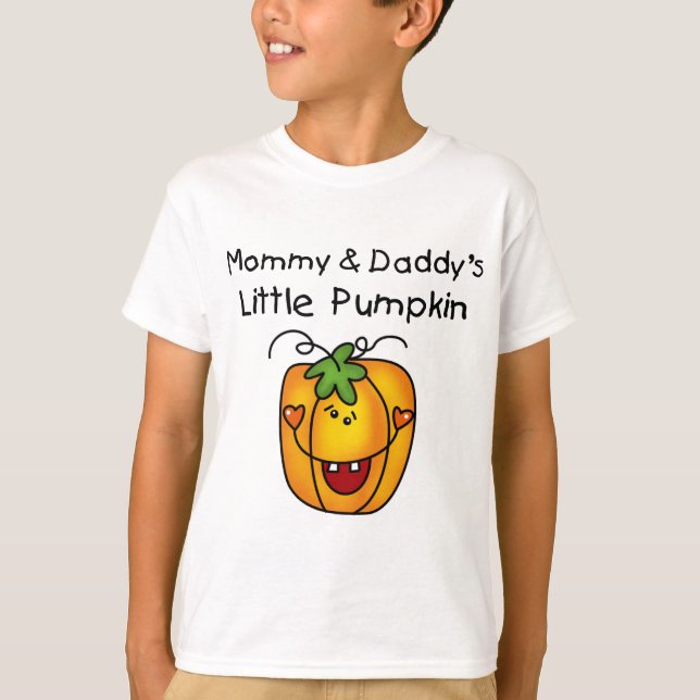 Les t-shirts et cadeaux Citrouilles de maman et pa (Devant)