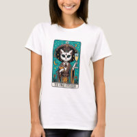 Les T-shirts Tarot de la chatte haute prêtresse