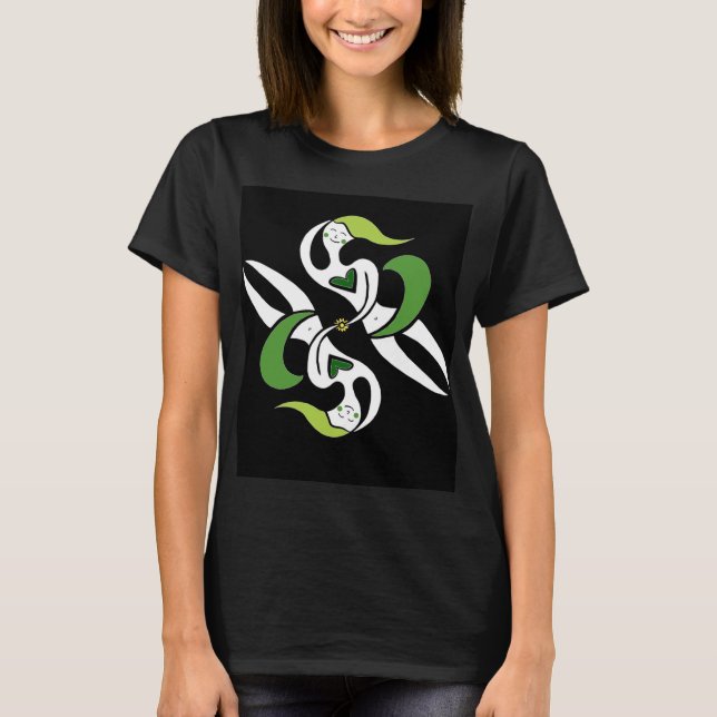 Les T-shirts verts des plus créatifs (Devant)