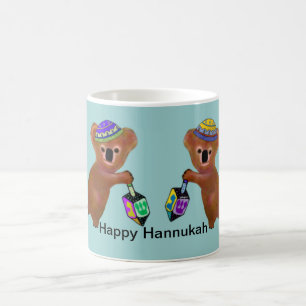 Les tasses de jeu de Dreidel de koala