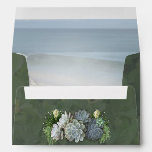 Les teintes Succulentes des enveloppes de blues pâ