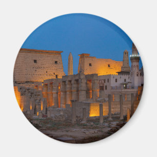 Les Temples de Louxor Magnet