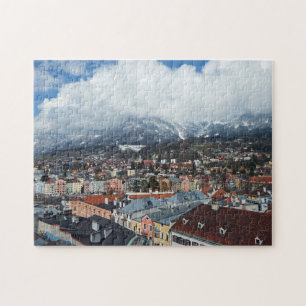 Les toits d'Innsbruck vue puzzle