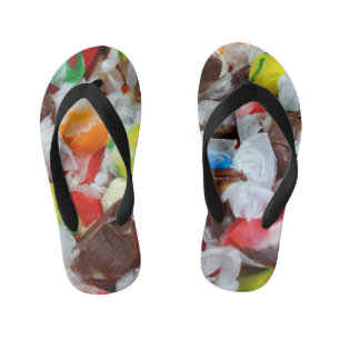 Les tongs de bonbons pour enfants