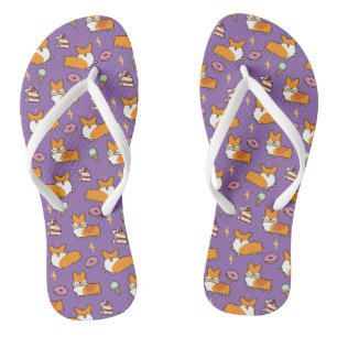 Les tongs de Corgi Sweet