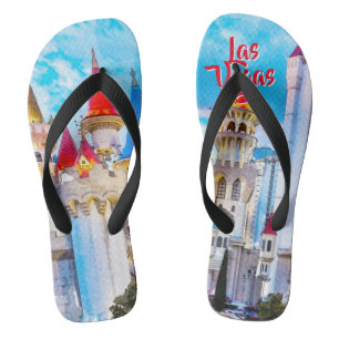 Les tongs de l'Excalibur Las Vegas