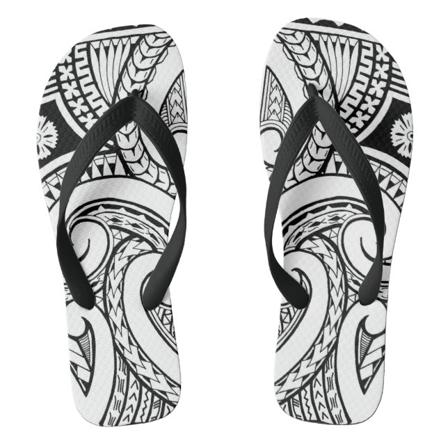 Les tongs des Maoris fidjiens (Semelle)