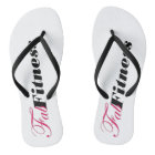 Les tongs du logo Fab Fitness