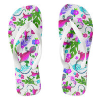 Les tongs tropicaux de Geckos