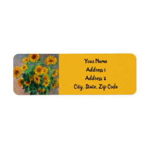 Les tournesols de Monet
