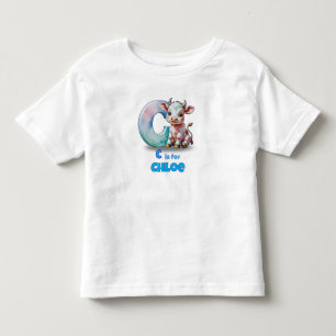 Les Tous Petits C est pour Chloe – T-Shirt pour Enfants Personnali