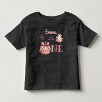 Custom Name est un T-Shirt Rose pour Pinkoween Fil