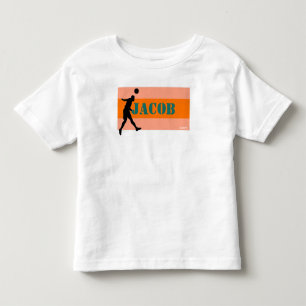 Les Tous Petits HAMbWG - T-shirt pour bébé - Bandes orange