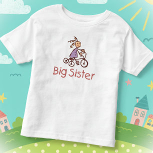 Les Tous Petits Idée de cadeau pour grande sœur : T-shirt pour tou