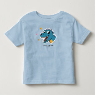 Les Tous Petits Petit Dino Grand Rugissement T-shirt Drôle pour En