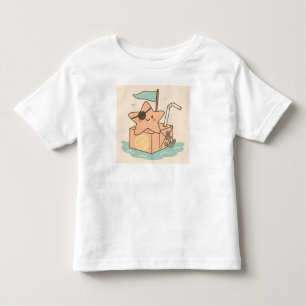 Les Tous Petits Seas the Day - Pirate Starfish Summer T-shirt pour