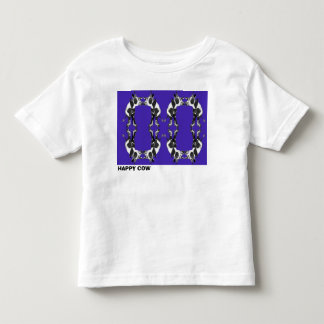Les Tous Petits t-shirt de vache heureuse pour tout-petits 