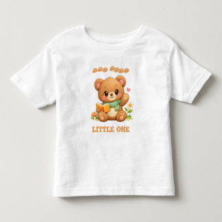 Les Tous Petits T-shirt en jersey fin pour enfants | Ours lisant u
