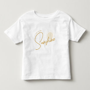 Les Tous Petits T-shirt minimaliste pour bébé Boho Sunshine