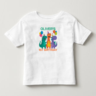 Les Tous Petits T-Shirt pour le 1er anniversaire de Little Dino