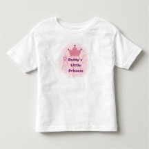 T-shirt pour petite princesse de papa 