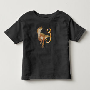 Les Tous Petits T-shirt pour tout-petit 3ème anniversaire dinosaur