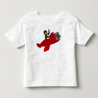 Les Tous Petits T-shirt pour tout-petit avec dessin animé de manch