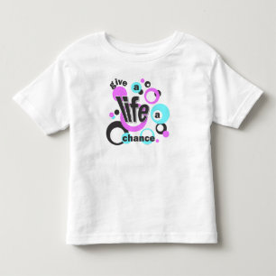 Les Tous Petits T-shirt pour tout-petit avec un design pétillant.