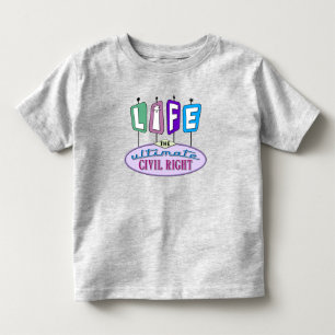 Les Tous Petits T-shirt pour tout-petit avec un design rétro.